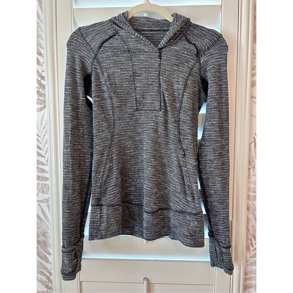 Lululemon Think Fast Pullover Size 4 - Picture 3 of 10